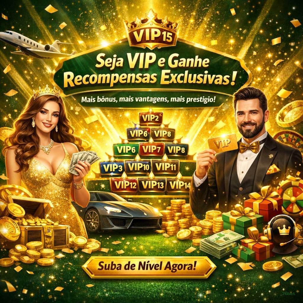 Imagem promocional da 26bet mostrando a plataforma e suas vantagens